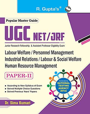NTA-UGC-NET/JRF: Labour Welfare/Personnel Management/Industrial Relations/Labour & Social Welfare…HRM (Paper-II) Exam Guide Paperback – 25 February 2023(Paperback, Dr. Sima Kumari)