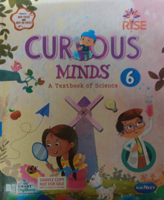Curious Minds A Textbook Of Science Class 6(Pepper back, Renuka kaul)
