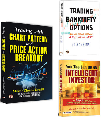 Trading With Chart Pattern And Price Action Breakout + Trading Banknifty Options + You Too Can Be An Intelligent Investor | Discover Powerful Strategies To Trade Banknifty Options, Invest Wisely, And Maximize Profits With Proven Market Techniques (Set Of 3 Books In English)(Paperback, Mahesh Chandra