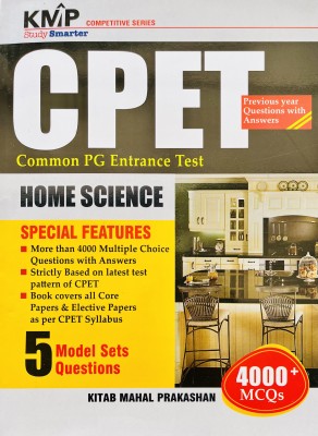 CPET (Common PG Entrance Test) Home Science With Previous Year Questions And Answers(Paperback, Kitab mahal Editorial Board)