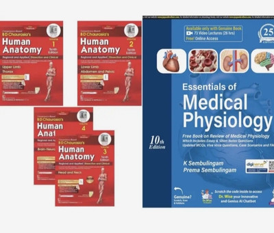 Essential Of Medical Physiology And Human Anatomy BD Chaurasiya(Paperback, BD Chaurasia, K Sembulingam)