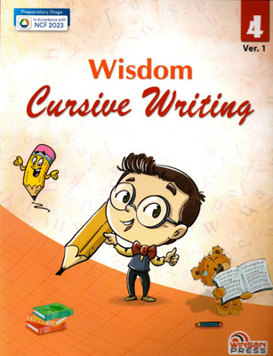 Wisdom Cursive Writing-4, Ver-1, Winson Press(Paperback, DR. RICHA SOOD)
