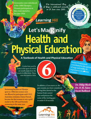 Learning Hill Let's Magnify Health And Physical Education For Class-6(Paperback, Dr. D.R. Saini, Dr. Dilip Modi, Swati Bathwal)