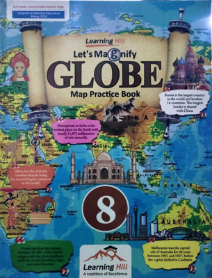 Lets Magnify Globe Map Practice Book Class - 8(Paperback, T)