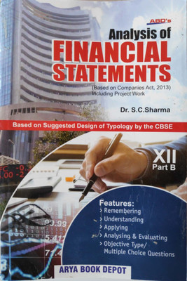 Abd's Analysis Of Financial Statements Class-12 Part-B(perfect paperback, DR. S.C.SHARMA)