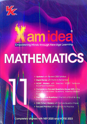 Xam Idea Class 12 Mathematics (2025-26) Empowering Minds With New Age Learning | NEP & NCFSE Aligned Paperback – 11 June 2025
by Xamidea Editorial Board (Author)(Paperback, V K GLOBAL PUBLICATIONS EDITORIAL BOARD)
