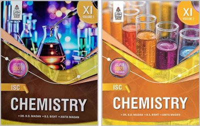 S Chand ISC Chemistry Volume I & 2 For Class- 11th |As Per 2027 Syllabus |(Paperback, Dr. R. D. Madan, B.S. Bhist, Anita Madan)