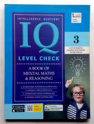 Iq Level Check A Book Of Mental Maths & Reasoning Class-3(Paperback, VICTOR DEISCHL)