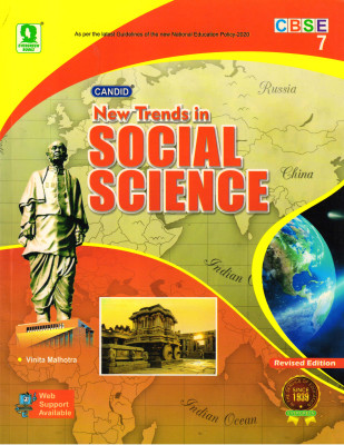 Candid New Trends In Social Science CBSE 7(Paperback, Mrs. Vinita Malhotra)