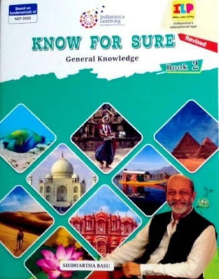 Indiannica Learning_Know For Sure General Knowledge_Class 2(Paperback, SIDDHARTHA BASU)