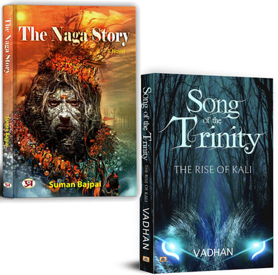 Song Of The Trinity: The Rise Of Kali + The Naga Story Unveiling The Secrets Of Naga Warriors Explore The Mysteries Of Hindu Mythology (Set Of 2 Books)(Paperback, Vadhan, Suman Bajpai)