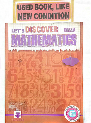 CBSE LET'S DISCOVER MATHEMATICS Class-1 (Old Book)(Paperback, Kettayun R. Bhavnagri)