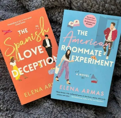 The Spanish Love Deception + The American Roommate Experiment (Combo Of 2 Novels)(Paperback, Elena Armas)
