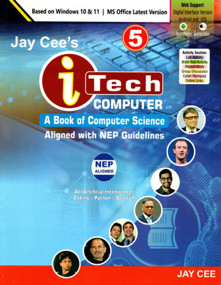 Jay Cee's, I Tech Compuetr(A Book Of Compter Science) 5(Paperback, JAGDISH CHANDRA GOYAL)
