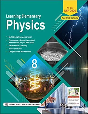 Learning Elementary Physics For Class 8 For Examination 2023-2024(Paperback, S.K. Aggarwal)
