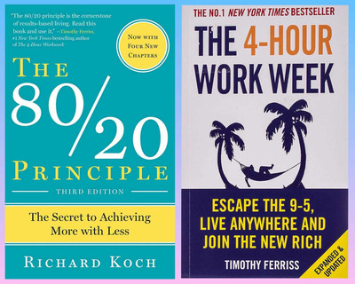 COMBO OF ( The 4-Hour Work Week + The 80/20 Principle)(Paperback, Timothy Ferriss, Richard Koch)