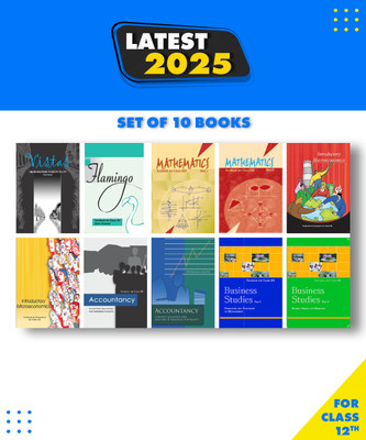English-Flamingo And Vistas, Mathematics-Part 1 & 2, Econimics-Part 1 & 2, Accountancy-I & II, Business Studies-Part 1 & 2,|New Latest Edition For 2025-2026(Hardcover, NCERT)