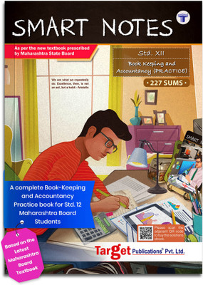 Std 12 Book Keeping And Accountancy Practice Book | Questions With Answer Key | Commerce | Smart Notes | HSC Maharashtra State Board | Based On New Syllabus(Paperback, Content Team at Target Publications)