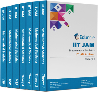 IIT JAM Mathematical Statistical Achiever (Complete Theory + Test Series) By Eduncle(Paperback, Eduncle)