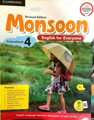 Cambridge, Revised Edition Monsoon English For Everyone Coursebook - 4(Paperback, TEAM CAMBRIDGE)