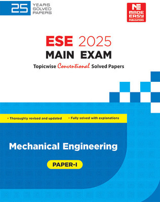 ESE 2025 Mains Examination Mechanical Engineering Conventional Paper I(Paperback, Others, None)