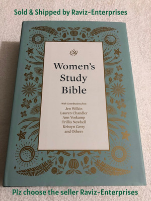 ESV Women's Study Bible: 365 Readings Through The Whole Bible(Hardcover, Jen Wilkin & More)