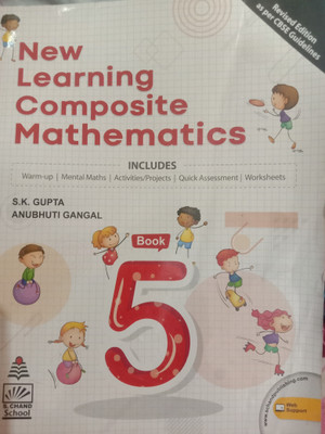 New Learning Composite Mathematics Class 5(Paperback, S.K Gupta Anubhuti Gangal)
