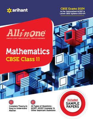 Arihant All In One Class 11th Mathematics For CBSE Exam 2024(Paperback – 10 April 2023, Prem Kumar, Jitendra Gupta, Brijesh Dwevedi)