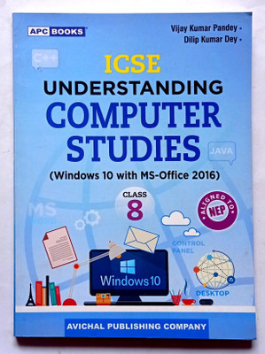 Icse Understanding Computer Studies Class- 8 (Old Like New Book)(Paperback, Vijay kumar Pandey, Dilip Kumar Dey)