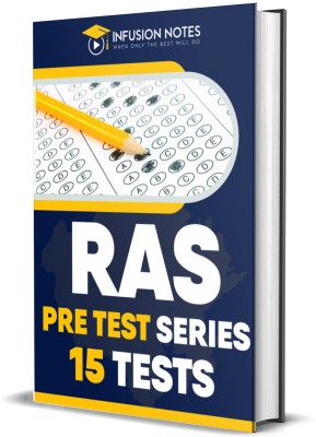 RPSC RAS Pre Test Series || 15 Mock Test || Practice OMR Sheet(Paperback, Hindi, Infusion Notes Team)