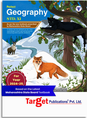 Std 11 Geography Book | FYJC Science And Arts Guide | Perfect Notes | 11th Maharashtra Board | Based On The Std 11th New Syllabus(Paperback, Content Team at Target Publications)
