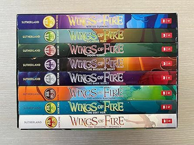 Wings Of Fire Boxed Set, Books 1-8 The First Eight(Paperback, Tui T. Sutherland)