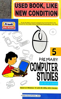 Icse Primary Computer Studies Class-5(Old Book)(Paperback, DEVASHIS CHAKRABORTY)