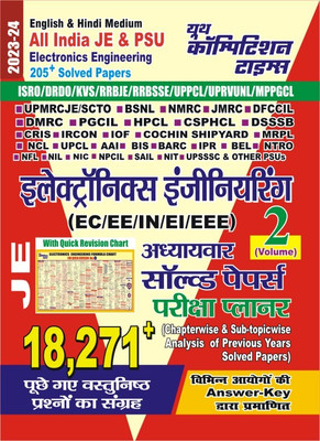 All India Je & Psu Electronics Engineering Chapterwise Solved Papers Volume 02(Paperback, Hindi, yct)