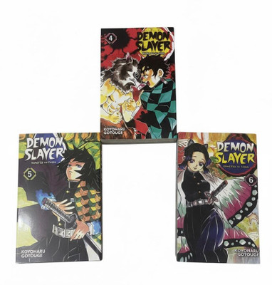 Demon Slayer: Kimetsu No Yaiba, Vol. 4,5,6(Paperback, Koyoharu Gotouge)