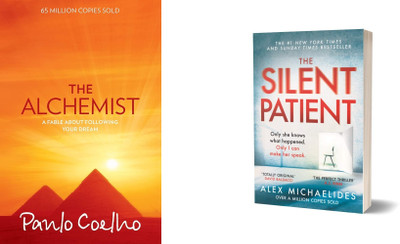 COMBO OF TWO BOOKS ( The Silent Patient + THE ALCHEMIST(Paperback, Mixed)