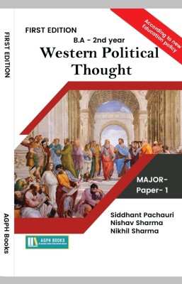 Western Political Thought (BA-2nd Year MAJOR) PAPER - 1(Paperback, Siddhant Pachauri, Nishav Sharma, Nikhil Sharma)