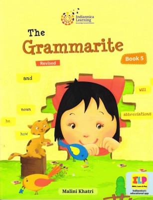 Indiannica Learning The Grammarite Revised Book - 5(Paperback, Malini Khatri)