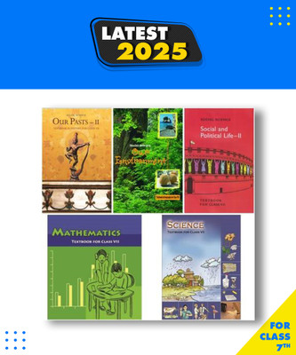 NCERT Book Set For Class 7 ( Math+ Science + Sst ) - English Medium (Paperback, NCERT) New Latest Edition Book(Paperback, NCERT) NCERT Book Set For Class 7 ( Math+ Science + Sst ) - English Medium (Paperback, NCERT) New Latest Edition Book(Paperback, NCERT)