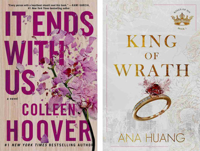 It Ends With Us + King Of Wrath Combo Of 2 Books(Good Quality)(Paperback, Colleen Hoover, Ana Huang)