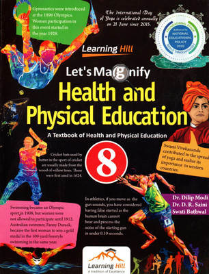 Learning Hill Let's Magnify Health And Physical Education For Class-8(Paperback, Dr. D.R. Saini, Dr. Dilip Modi, Swati Bhathwal)