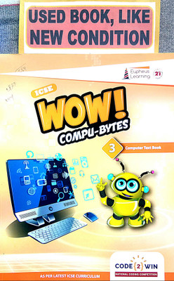 ICSE WOW COMPU-BYTES Class-3 (Old Book)(Paperback, Editorial)