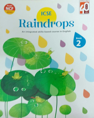 Icse Raindrops An Integrated Skills Based Course In English Class 2(Pepper back, Vinita khanna)