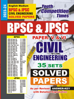 2023-24 Bihar & Jharkhand PSC (BPSC & JPSC) CIVIL ENGINEERING Paper–V & VI Solved Papers(Paperback, YCT EXPERT TEAM)
