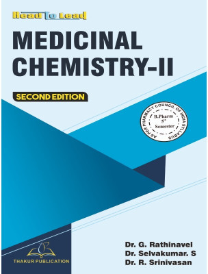 Medicinal Chemistry-II Book FOR BPHARMA 5th Semester English BASED ON PCI NEW SYLLABUS(Paperback, Dr. Sachin Dighade, Dr. Selvakumar, Dr. R.Srinivasan)