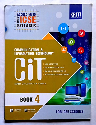 Communication And Information Technology C I T Class- 4 (Old Book)(Paperback, Anju Arora)