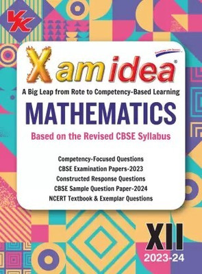 Xam Idea Mathematics Class 12 Book | CBSE Board | Chapterwise Question Bank | Based On Revised CBSE Syllabus | NCERT Questions Included | 2023-24 Exam (Paperback, Editorial Board)(Paperback, Editorial Board)