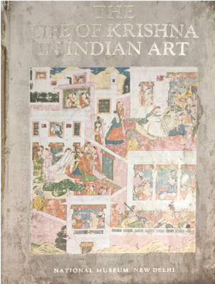 The Life Of Krishna In Indian Art (Original & Rare Book) First Published 1978(Hardcover, P. Banerjee)