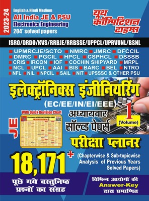 2023-24 All India JE/PSU Electronics Engineering Vol;1 Solved Papers(Paperback, Hindi, Youth Competition Times)