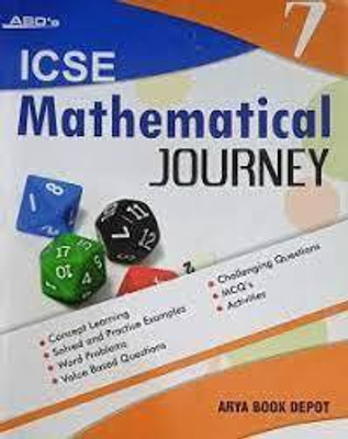 Abd's Icse Mathematics Journey CLASS 7(paperpack, priya monga)